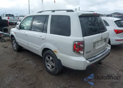 2006 Honda Pilot Ex-L из США, поврежденный, VIN 2HKYF18576H547964